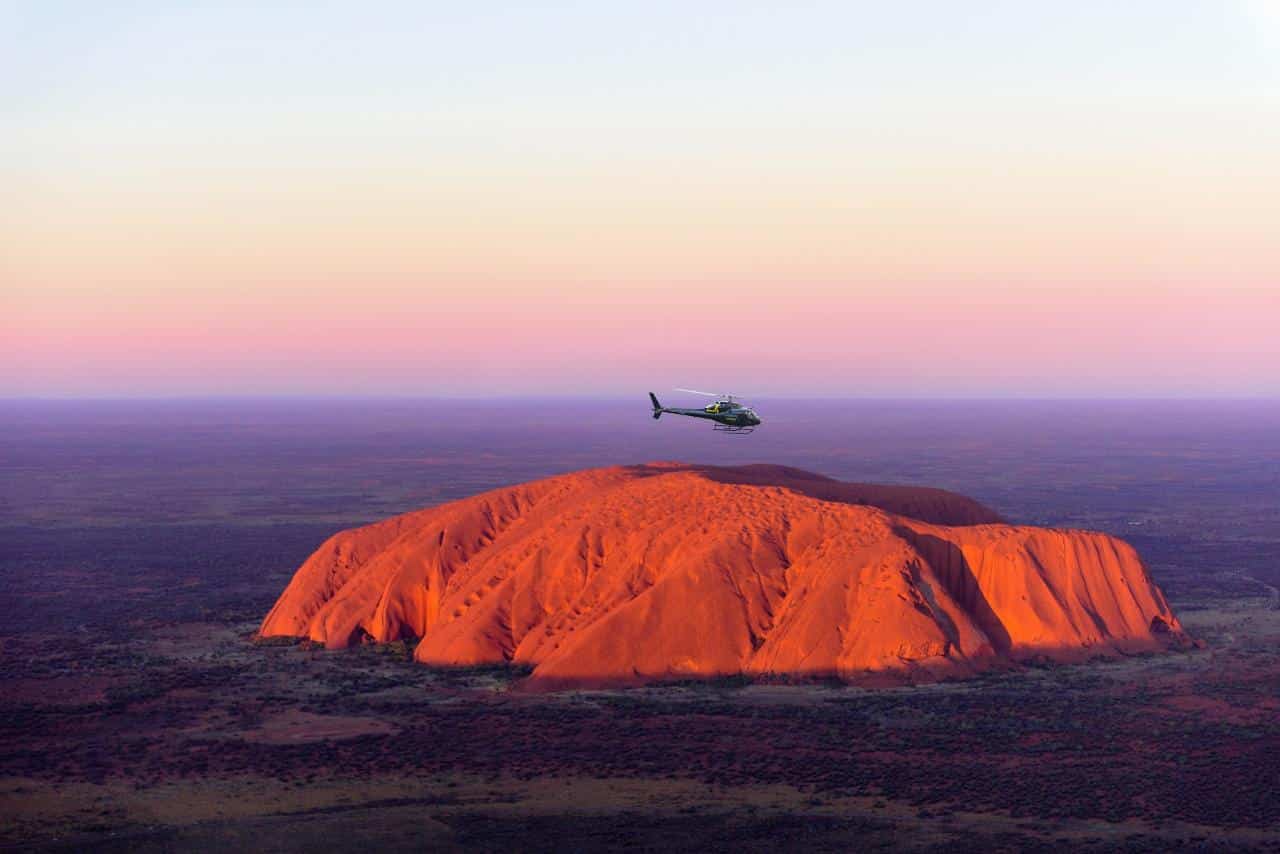 Helicopter Tour Uluru | Uluru Kata Tjuta Sunrise Helicopter Tour